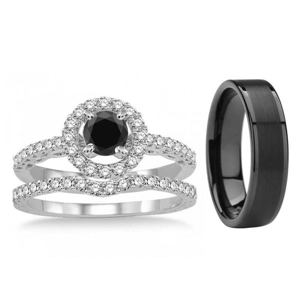 Wedding Ring Sets For Couples Lagos, Nigeria Zavandi Zavandi Jewelry