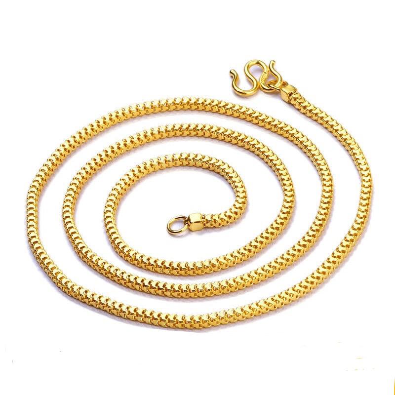 24k Solid Gold Necklace Rope Design Zavandi Jewelry Lagos, Nigeria